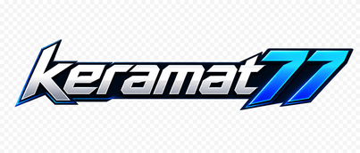 Logo keramat77 bernuansa cokelat